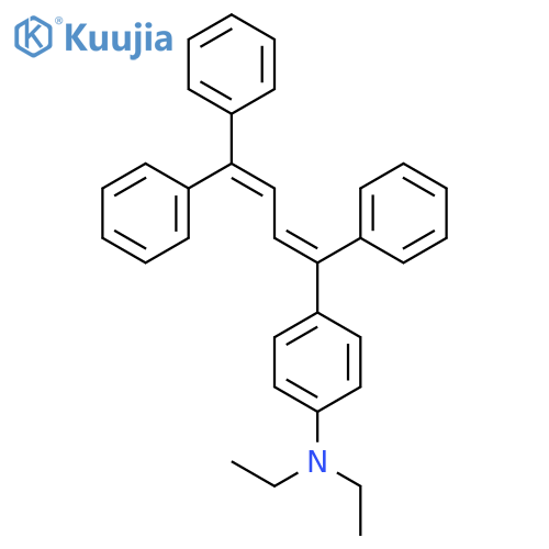 Benzenamine,N,N-diethyl-4-(1,4,4-triphenyl-1,3-butadien-1-yl)- structure