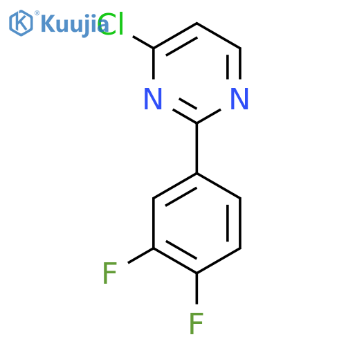 4-Chloro-2-(3,4-difluorophenyl)pyrimidine structure