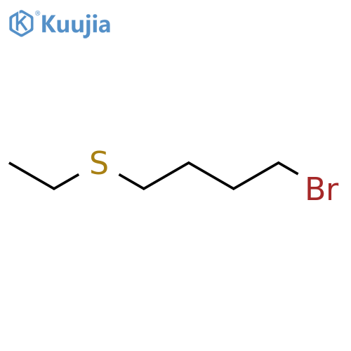 Butane, 1-bromo-4-(ethylthio)- structure
