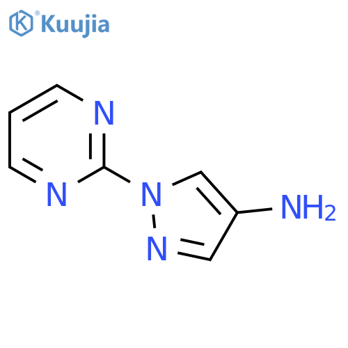1-(pyrimidin-2-yl)-1H-pyrazol-4-amine structure