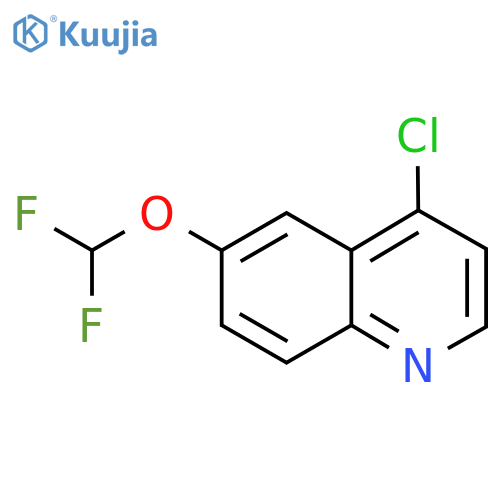 4-Chloro-6-(difluoromethoxy)quinoline structure