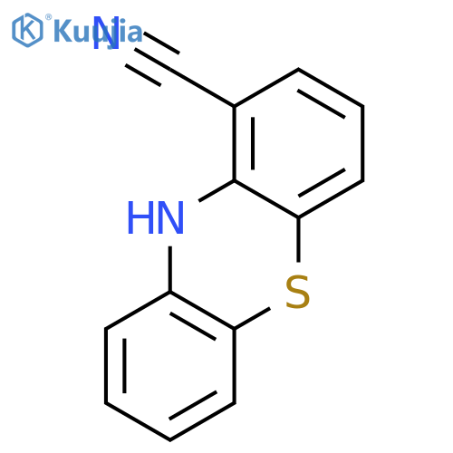 10H-Phenothiazine-1-carbonitrile structure