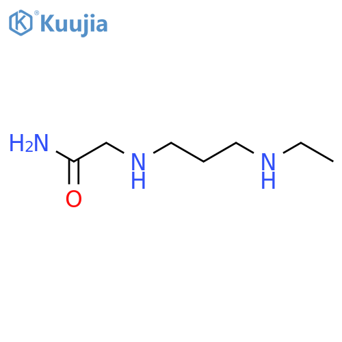 Acetamide, 2-[[3-(ethylamino)propyl]amino]- structure