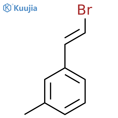 1-(2-Bromoethenyl)-3-methylbenzene structure