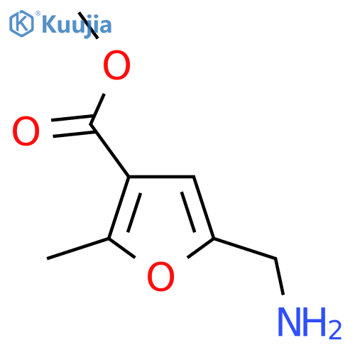 methyl 5-(aminomethyl)-2-methylfuran-3-carboxylate structure