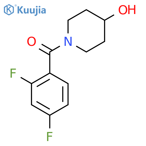 1-(2,4-Difluorobenzoyl)piperidin-4-ol structure