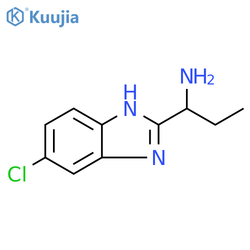1H-Benzimidazole-2-methanamine, 6-chloro-α-ethyl- structure
