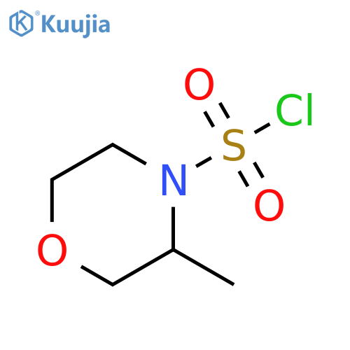 3-methylmorpholine-4-sulfonyl chloride structure