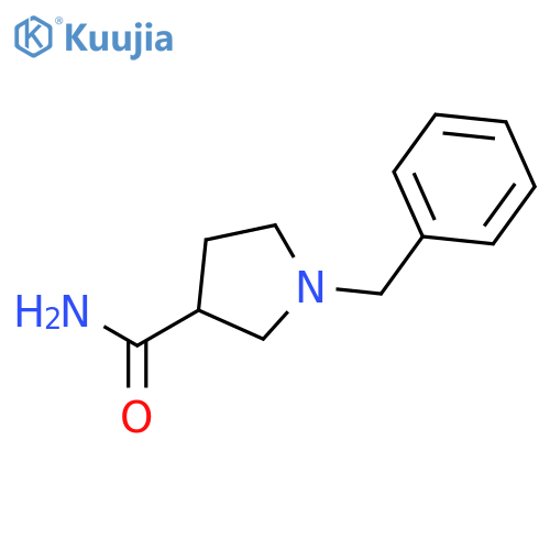 1-Benzyl-pyrrolidine-3-carboxylic Acid Amide structure