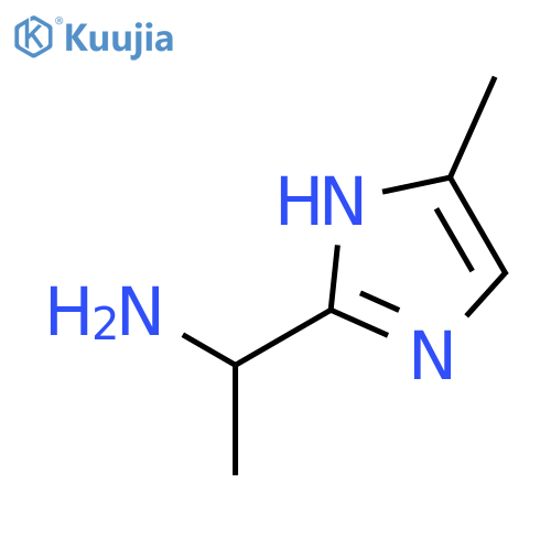 1-(4-Methyl-1H-imidazol-2-yl)ethylamine dihydrochloride structure