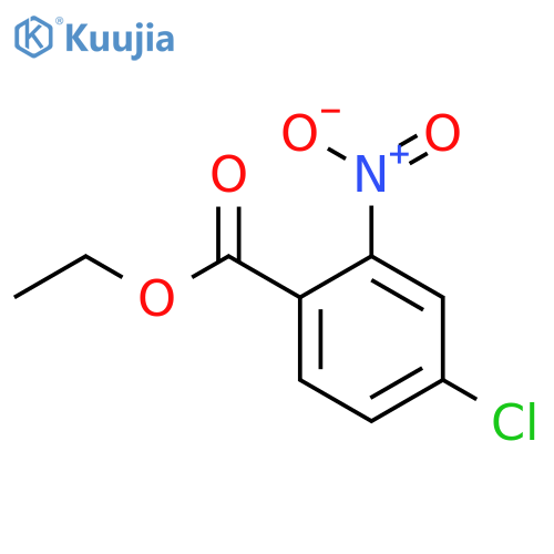 4-Chloro-2-nitro-benzoic acid ethyl ester structure