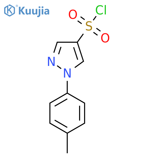 1-(4-Methylphenyl)-1H-pyrazole-4-sulfonyl chloride structure