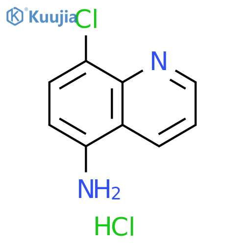 8-chloroquinolin-5-amine hydrochloride structure