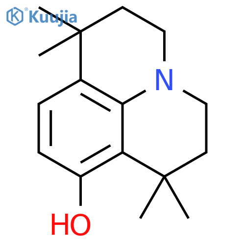 1,1,7,7-Tetramethyl-1,2,3,5,6,7-hexahydropyrido3,2,1-ijquinolin-8-ol structure