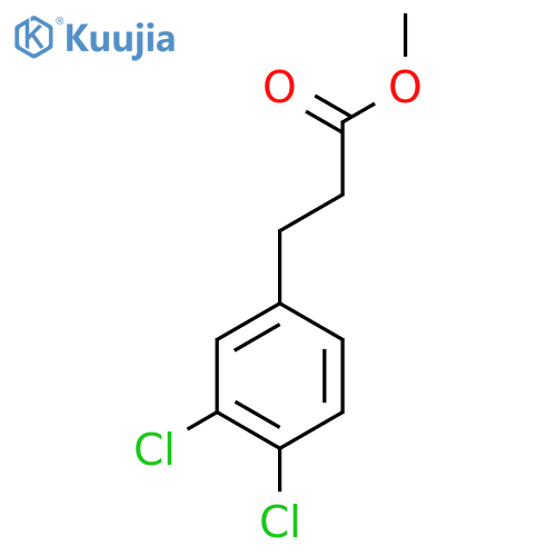 Methyl 3-(3,4-dichlorophenyl)propanoate structure