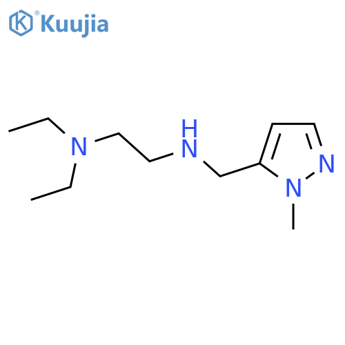 2-(diethylamino)ethyl(1-methyl-1H-pyrazol-5-yl)methylamine structure