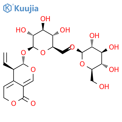 6'-O-beta-D-Glucosylgentiopicroside structure
