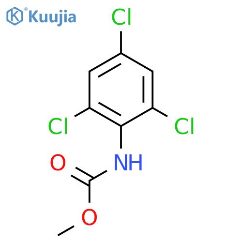 Carbamic acid, (2,4,6-trichlorophenyl)-, methyl ester structure