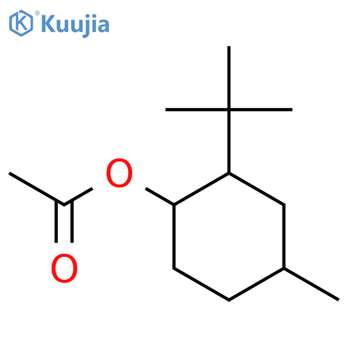 Cyclohexanol,2-(1,1-dimethylethyl)-4-methyl-, 1-acetate structure