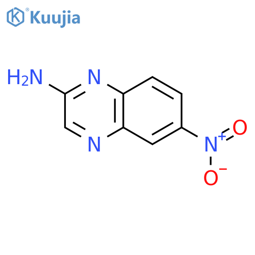 2-Quinoxalinamine,6-nitro- structure