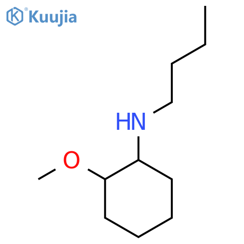 N-butyl-2-methoxycyclohexan-1-amine structure