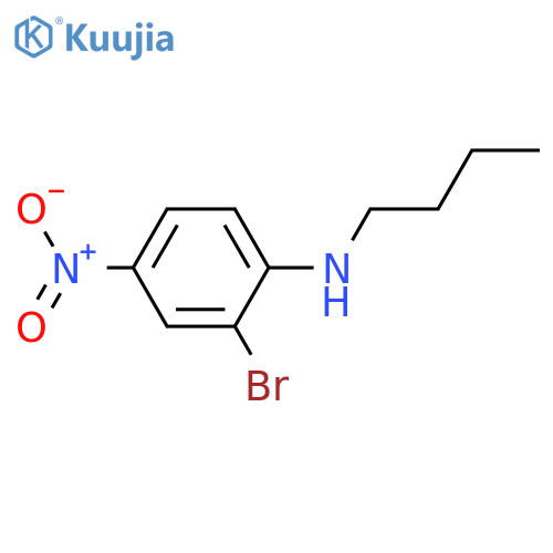 2-Bromo-N-butyl-4-nitroaniline structure