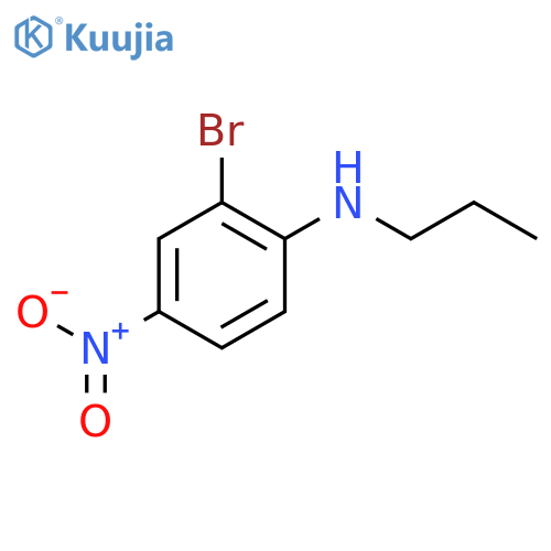 2-Bromo-4-nitro-N-propylaniline structure