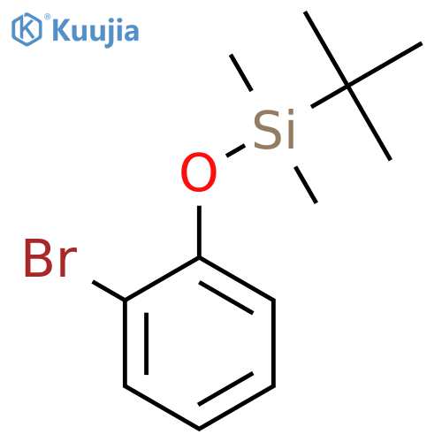 (2-bromophenoxy)(tert-butyl)dimethylsilane structure