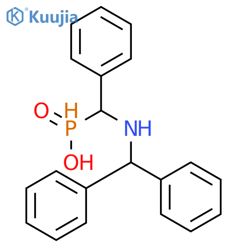 [(benzhydrylamino)-phenylmethyl]-hydroxy-oxophosphanium structure