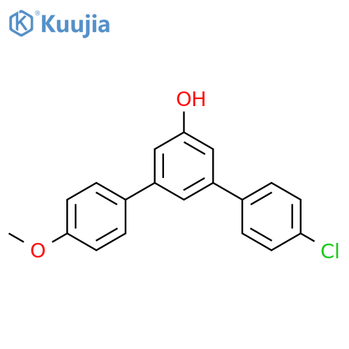 3-(4-Chlorophenyl)-5-(4-methoxyphenyl)phenol structure