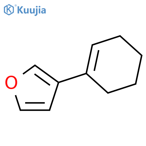3-(cyclohex-1-en-1-yl)furan structure