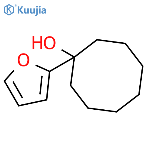 Cyclooctanol, 1-(2-furanyl)- structure