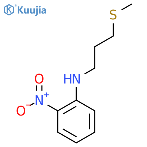 N-[3-(Methylsulfanyl)propyl]-2-nitroaniline structure