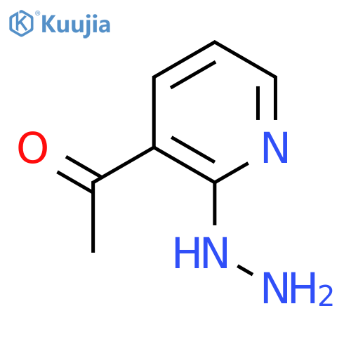 3-Pyridinemethanol,2-hydrazinyl-a-methyl- structure