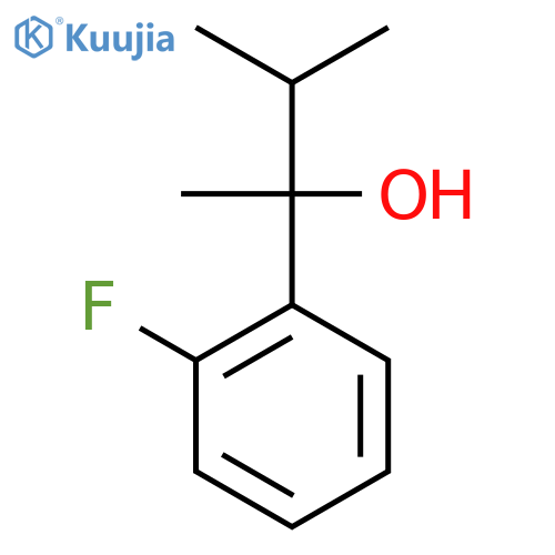 2-Fluoro-alpha-methyl-alpha-(1-methylethyl)benZenemethanol structure