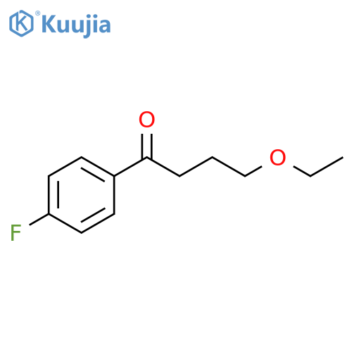 4-ethoxy-1-(4-fluorophenyl)butan-1-one structure