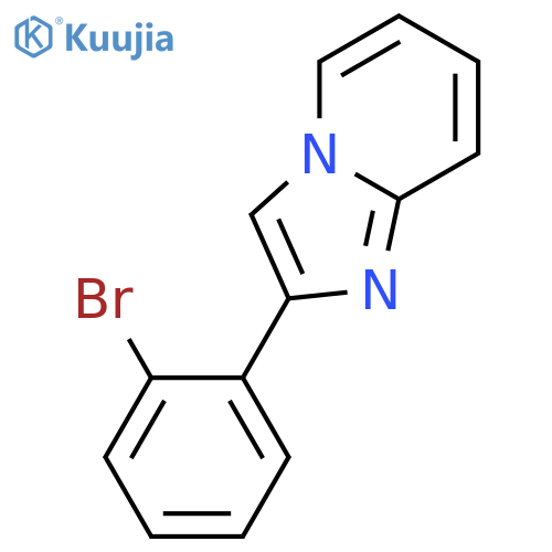 Imidazo[1,2-a]pyridine, 2-(2-bromophenyl)- structure