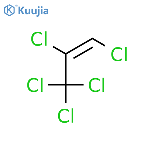 1-Propene, 1,2,3,3,3-pentachloro-, (E)- structure