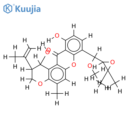 14-methoxytajixanthone structure