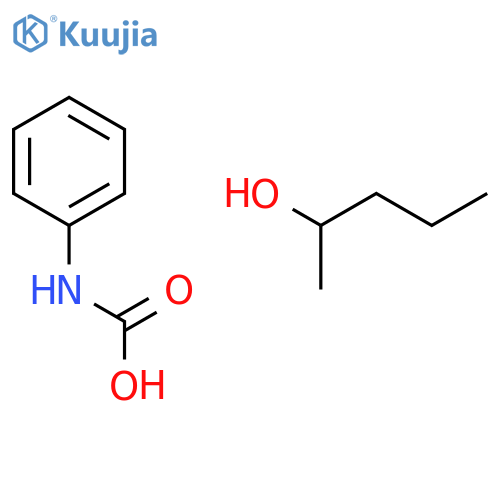 2-Pentanol, phenylcarbamate, (±)- structure
