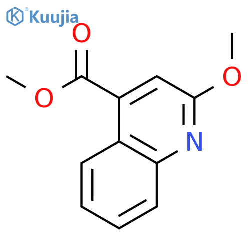 methyl 2-methoxyquinoline-4-carboxylate structure