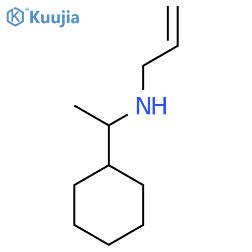 (1-Cyclohexylethyl)(prop-2-en-1-yl)amine structure