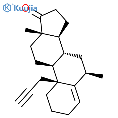 Estr-4-en-17-one, 6-methyl-10-(2-propynyl)-, (6b)- structure