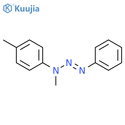 N,4-dimethyl-N-phenyldiazenylaniline structure