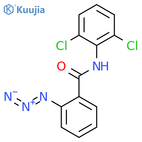 Benzamide, 2-azido-N-(2,6-dichlorophenyl)- structure