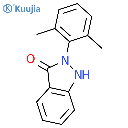 3H-Indazol-3-one, 2-(2,6-dimethylphenyl)-1,2-dihydro- structure