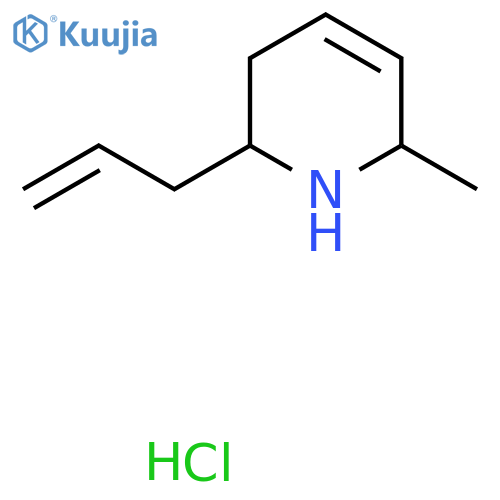 2-Allyl-6-methyl-1,2,3,6-tetrahydropyridine hydrochloride structure