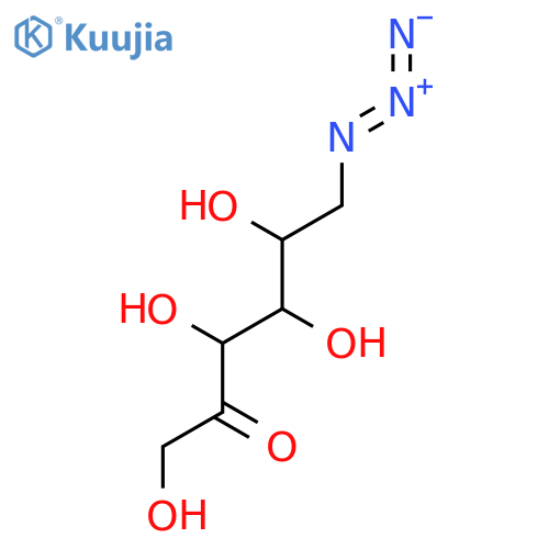 6-Azido-6-deoxy-D-fructose structure