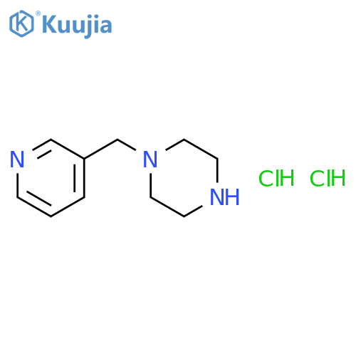 1-Pyridin-3-ylMethyl-piperazine dihydrochloride structure