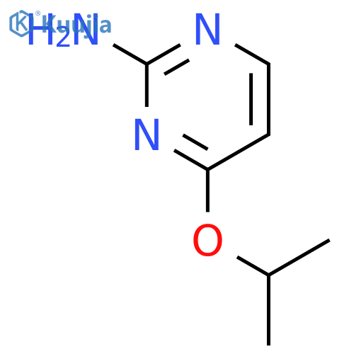 4-(propan-2-yloxy)pyrimidin-2-amine structure